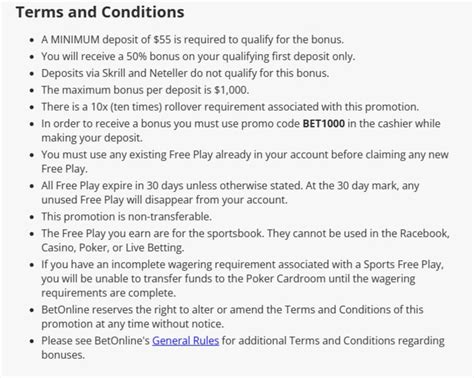 betonline rollover requirements|betonline terms and conditions.